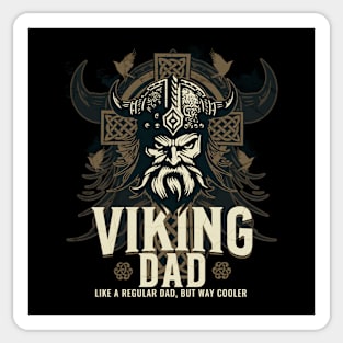 Viking Dad Like a Regular Dad but Way Cooler Sticker